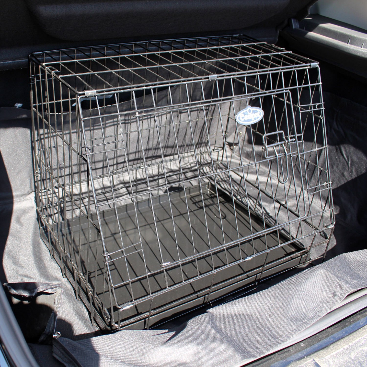 Easipet Small 24” Sloping Folding Car Dog Puppy Pet Crate Hatchback Cage Travel 571 