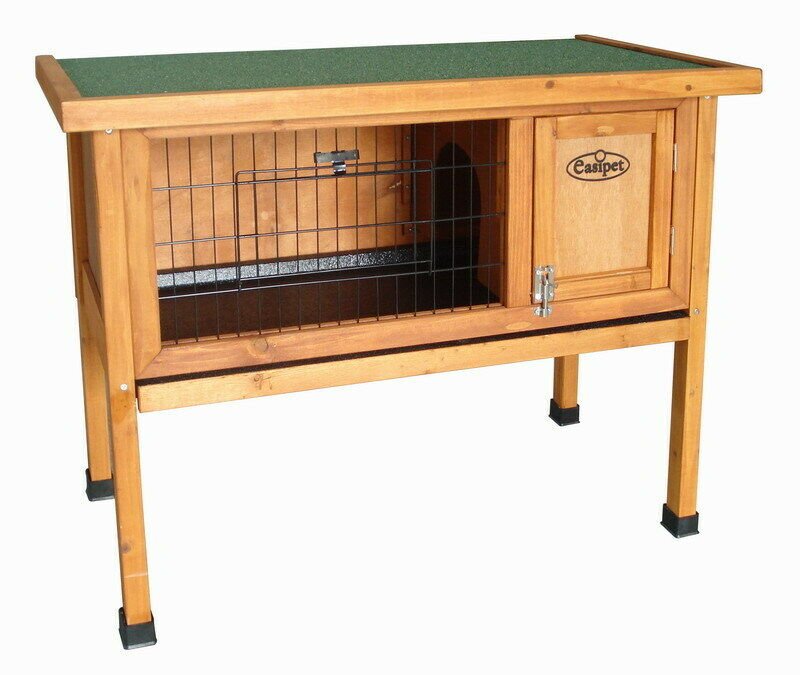 Pet Dwarf Rabbit Bunny Guinea Pig Wooden Hutch Small Animal House 3ft  Shelter 338 - Easipet